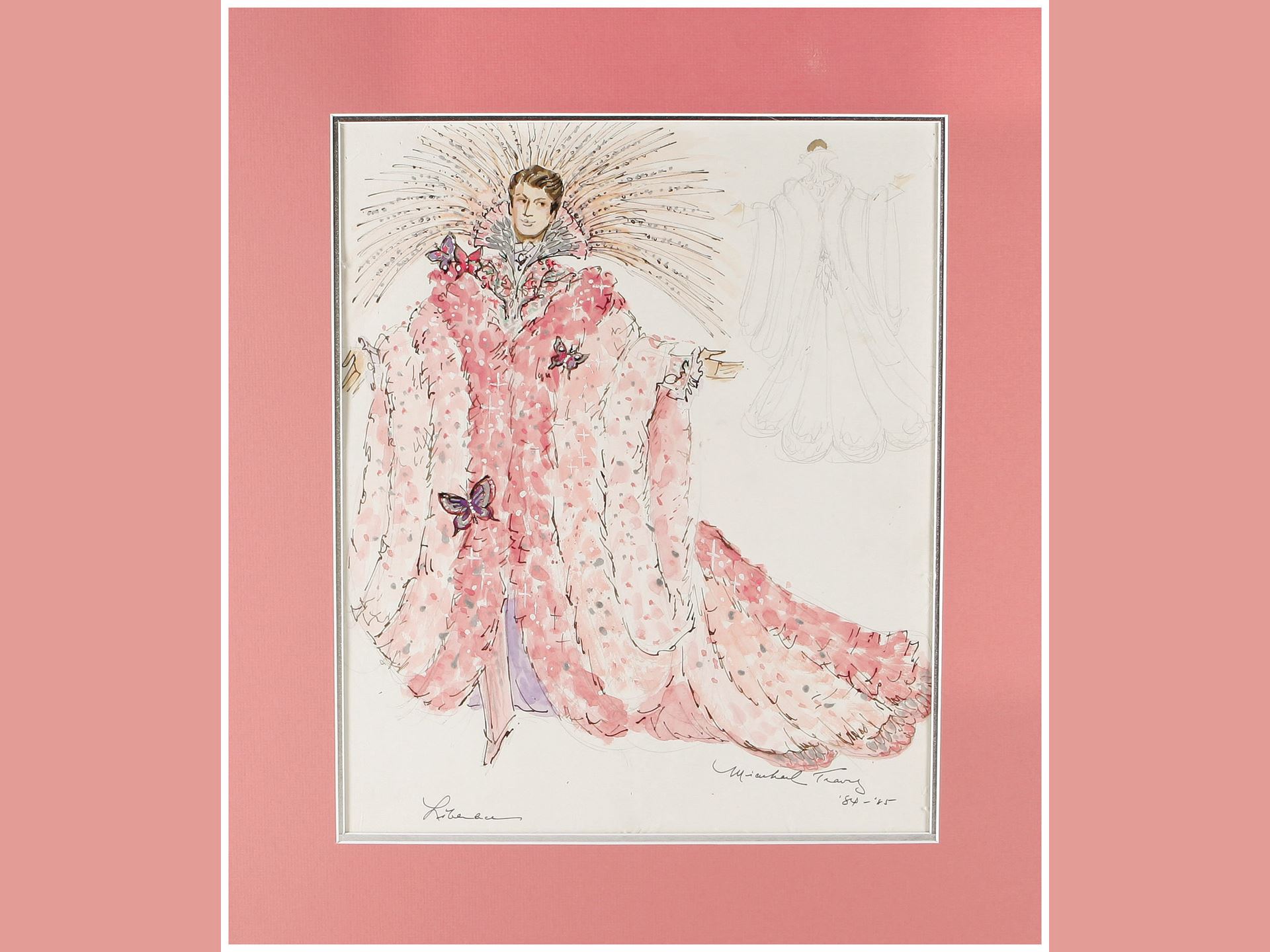 Liberace Real and Beyond Exhibit Faberge Egg Sketch