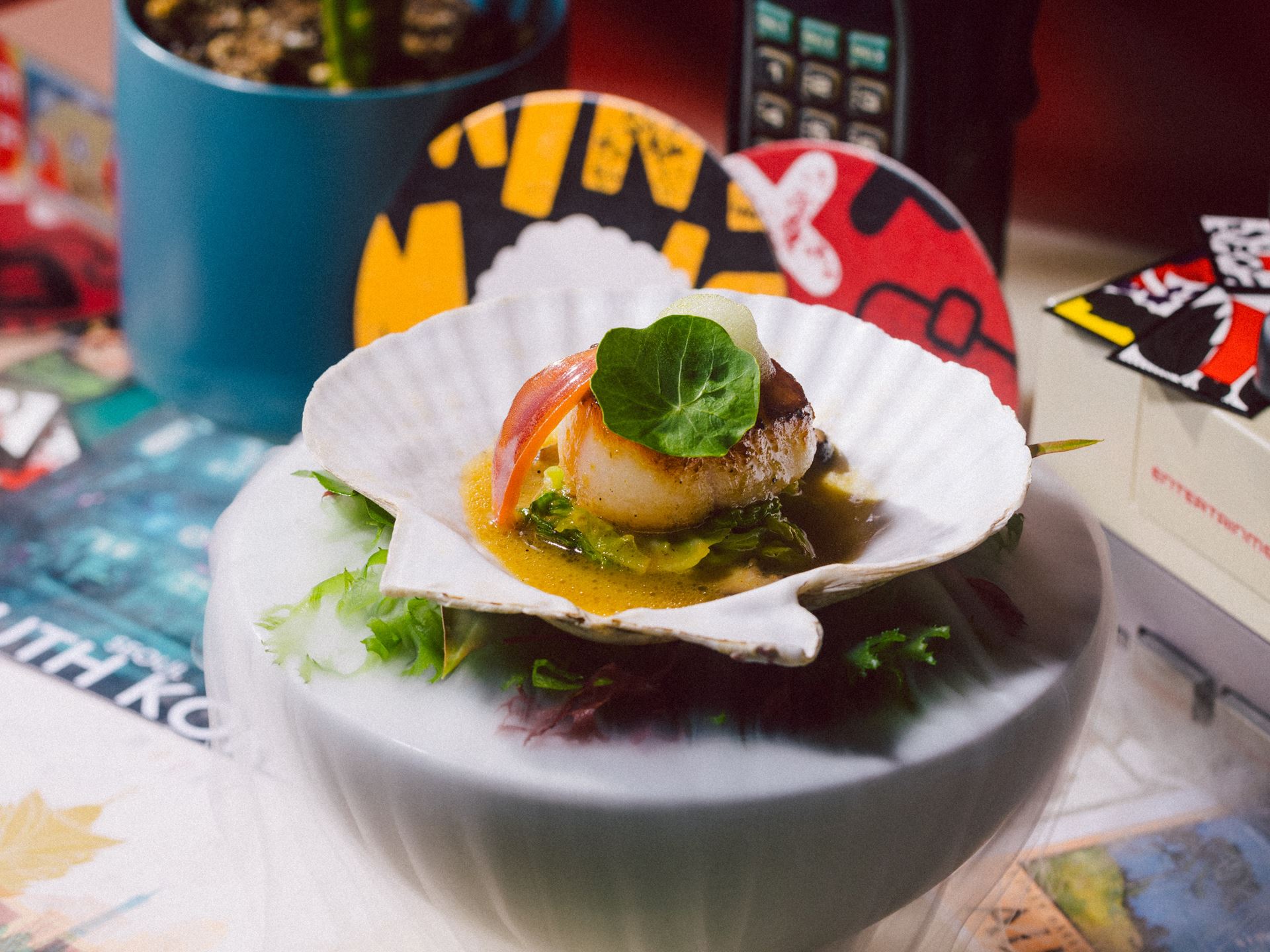 Wynn LV Min's Test Kitchen Hokkaido Scallop Courtesy of Wynn Las Vegas