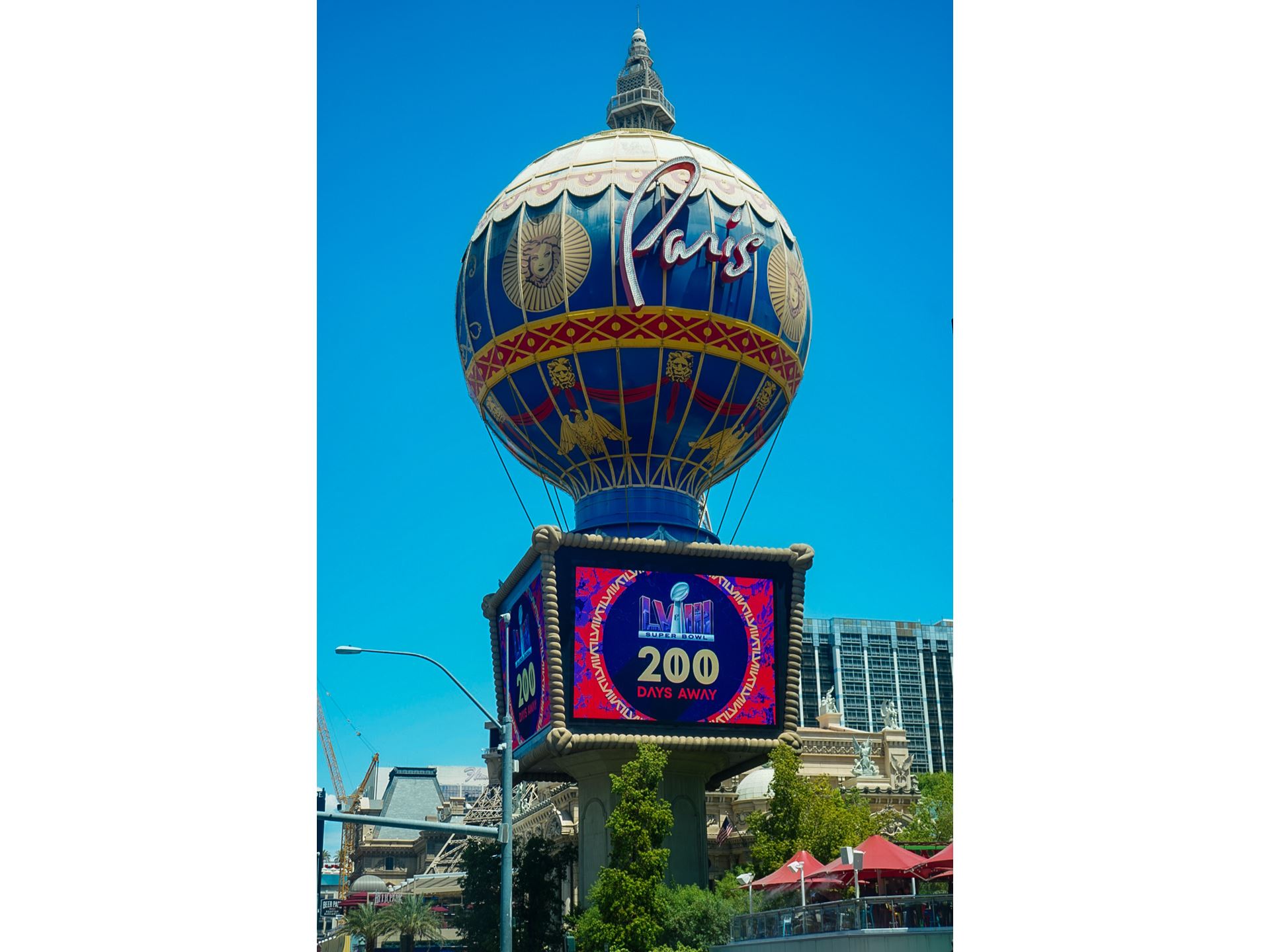 Paris Las Vegas 200 Day Countdown