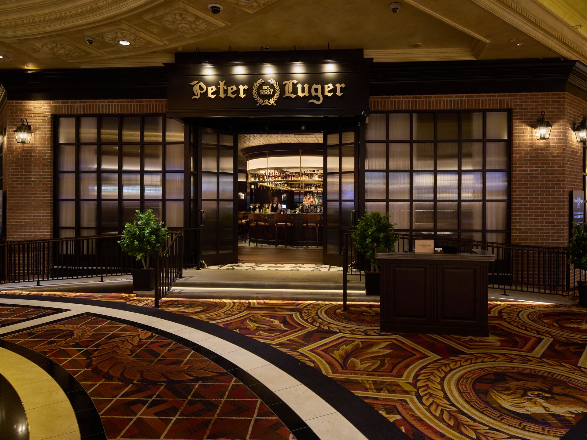 Peter Luger Steak House Las Vegas_Caesars Palace_Exterior_Credit ...