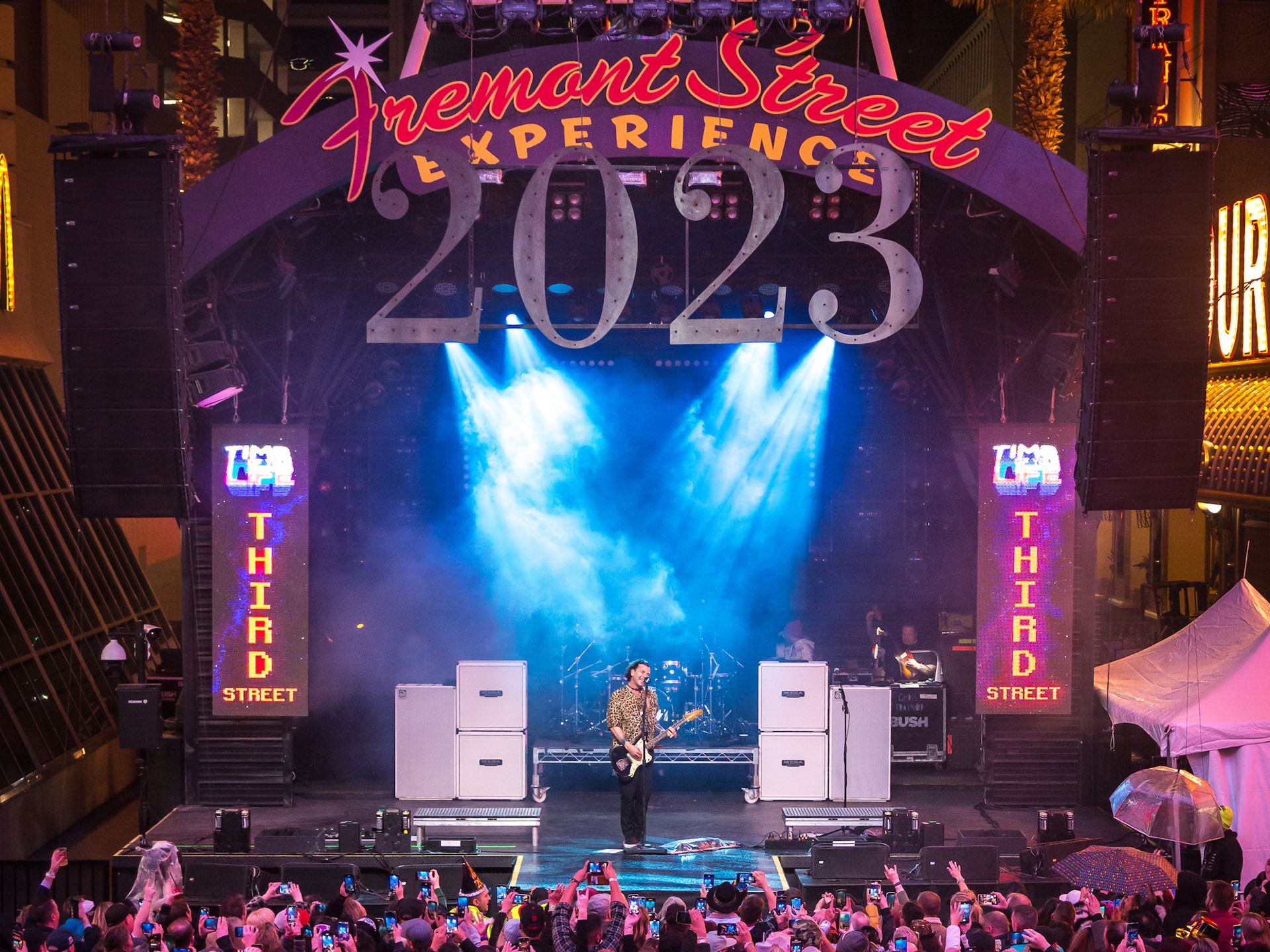 New Year's Eve at Fremont Street Experience