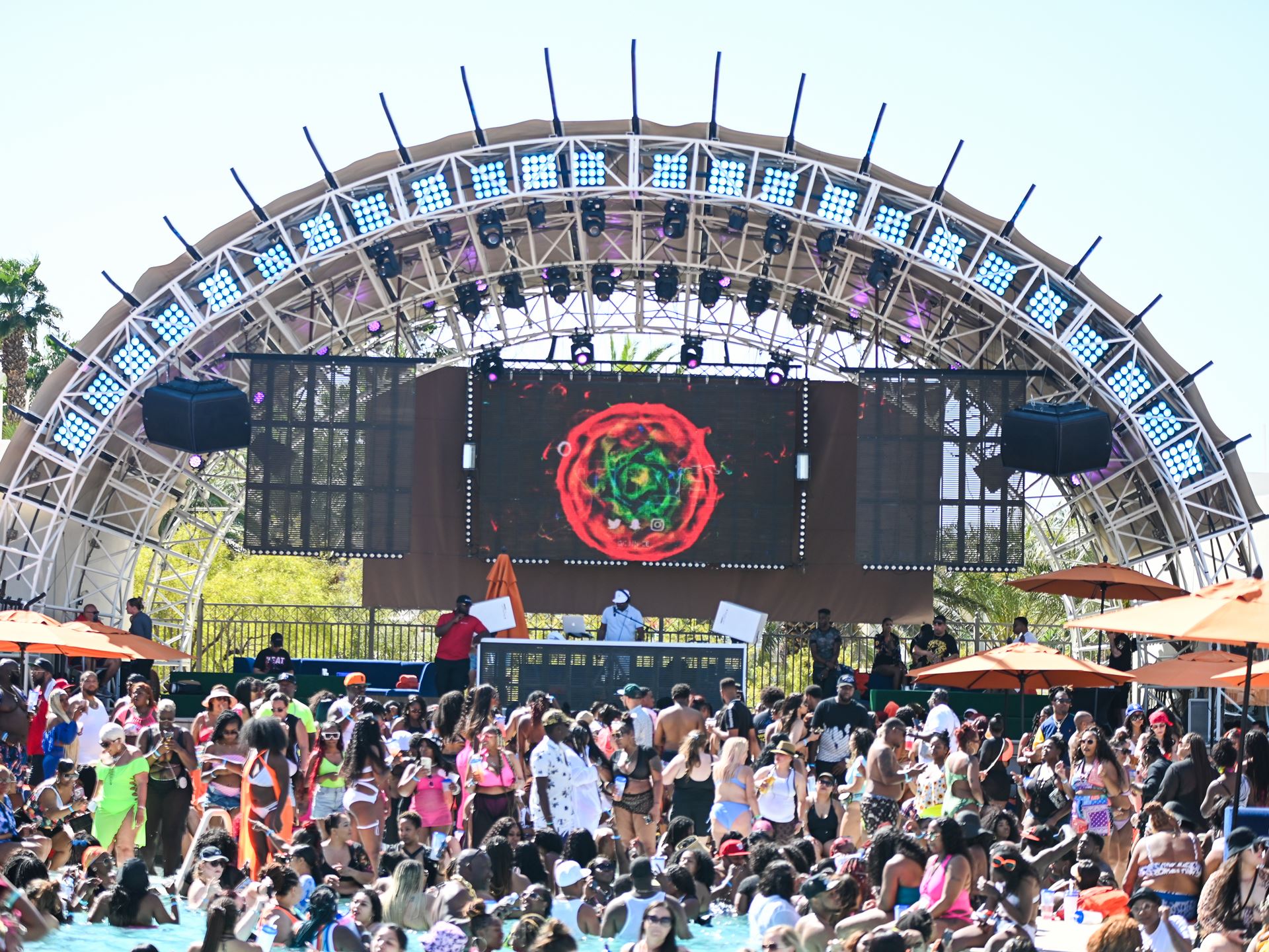 Plies at DAYLIGHT Beach Club at Mandalay Bay Resort Casino