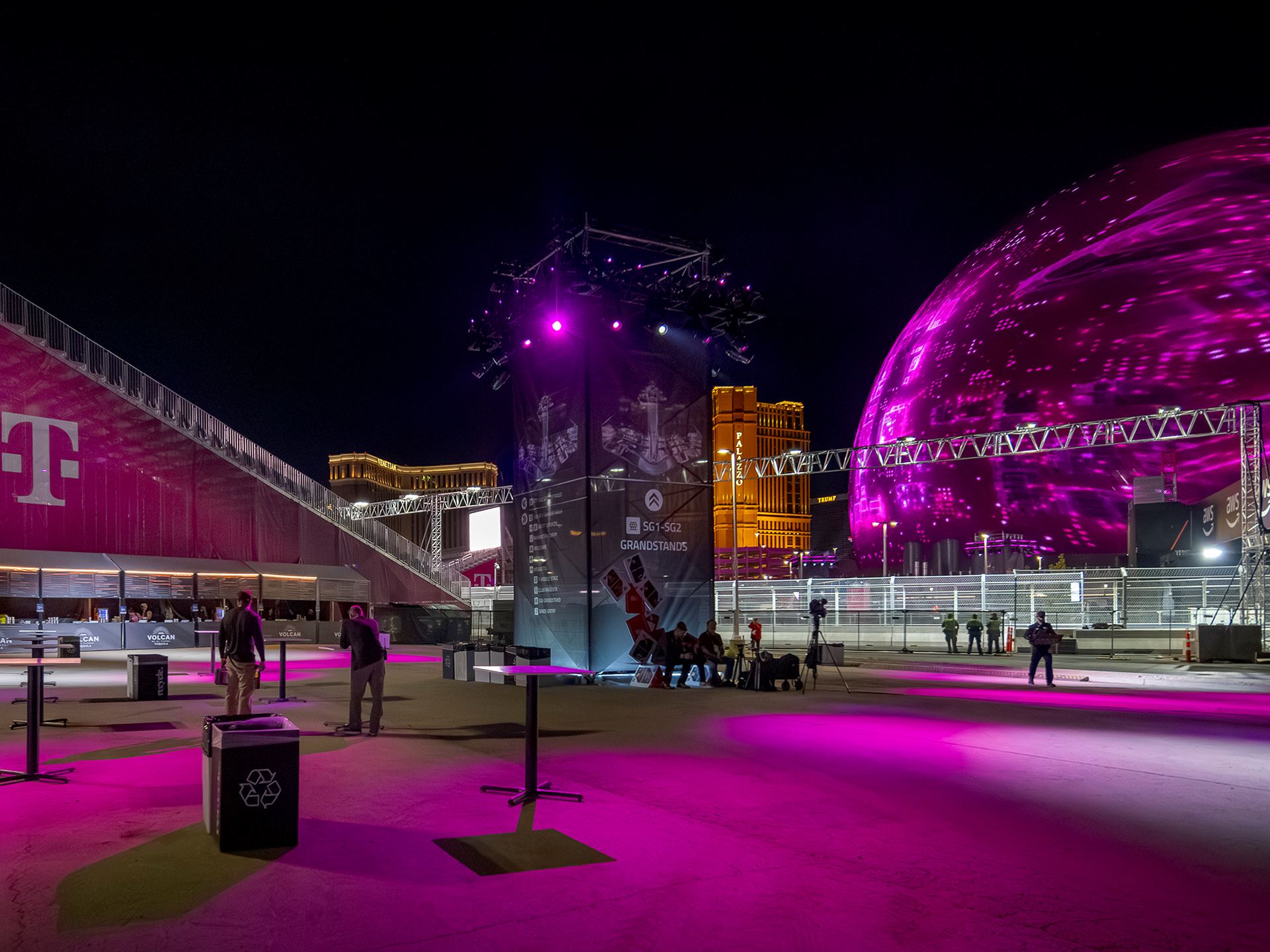 T Mobile Zone at Sphere