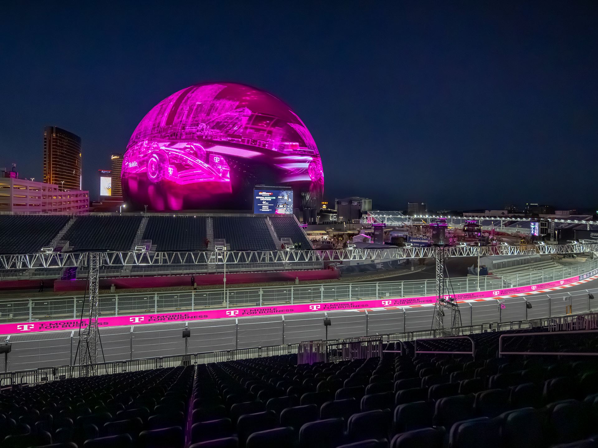 T Mobile Zone at Sphere