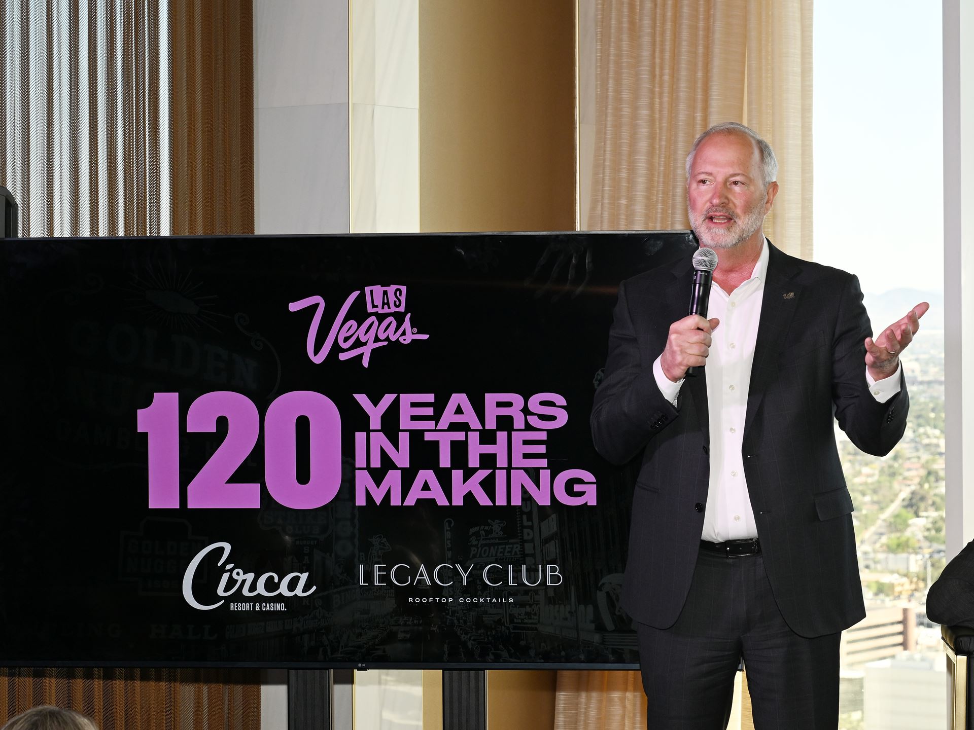 Steve Hill president and CEO of the LVCVA