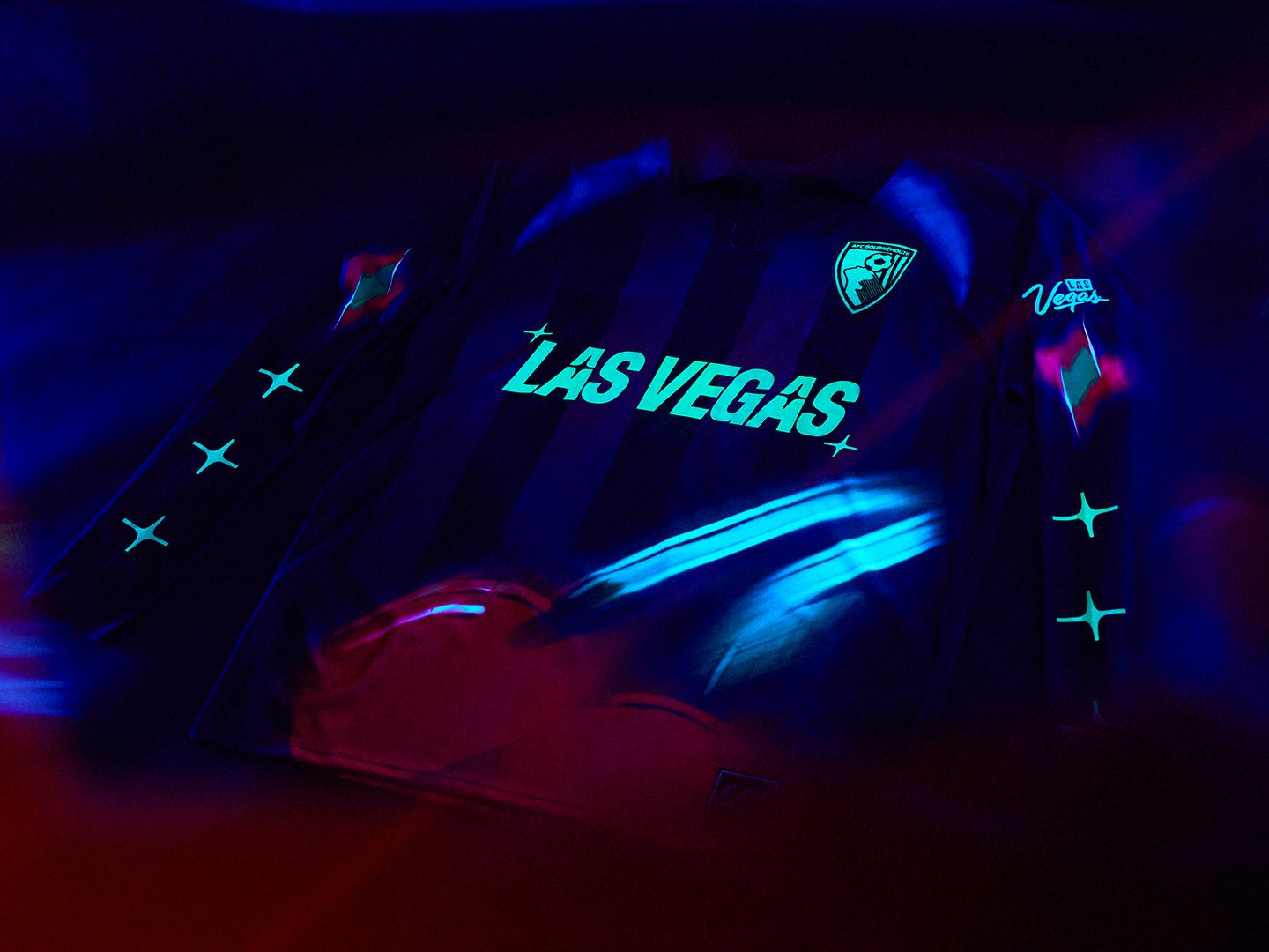 Las Vegas AFCB Kit Shirt Front Credit LVCVA