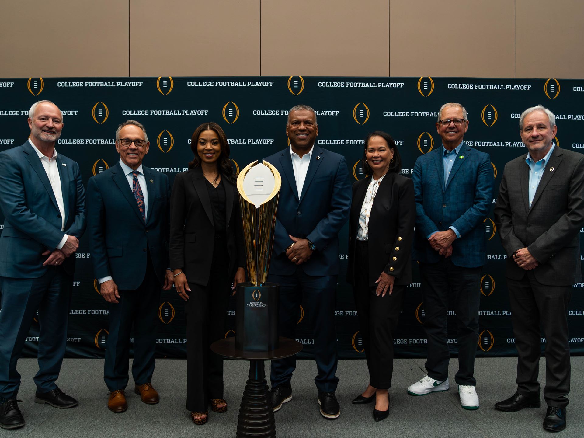 CFB Championship Panelists see description for names