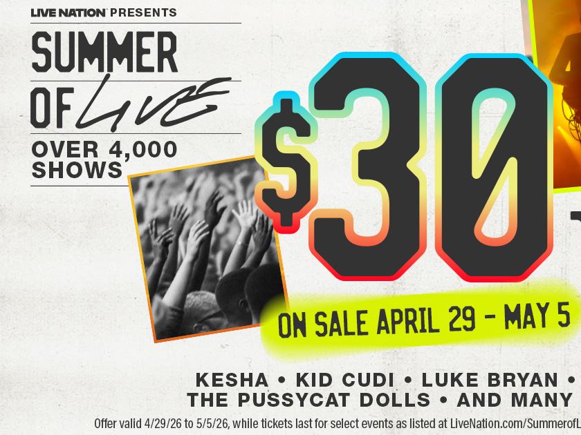 Live Nation Summer of Live 2026