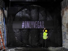 Las Vegas Convention Center Celebrates Major Milestone  in Elon Musk’s Innovative Underground Transportation System; Excavation of First Tunnel Complete