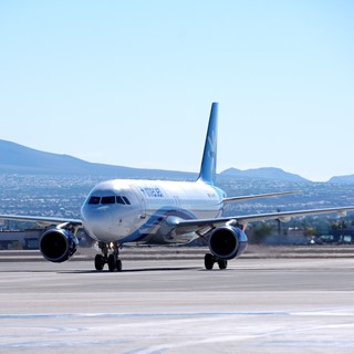 Interjet lands in Las Vegas