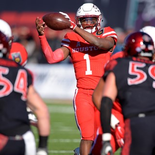 University of Houston quarterback Greg Ward Jr.