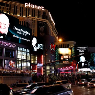 Don Rickles Marquee Tribute - Planet Hollywood Resort & Casino and Miracle Miles Shops
