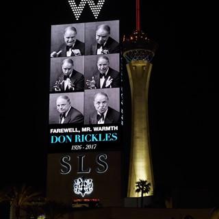 Don Rickles Marquee Tribute - SLS Las Vegas Hotel & Casino and W Las Vegas