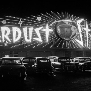 The front exterior of the Stardust and its iconic marquee