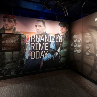 The Mob Museum previews its renovation, including a brand-new exhibit called Organized Crime Today