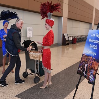 Las Vegas Welcome British Airways passengers