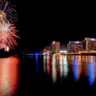 "Rockets Over The River" Independence Day celebration in Laughlin