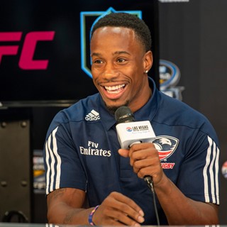 Carlin Isles of USA Sevens Rugby speaks about the 2019 Ultimate Vegas Sports Weekend