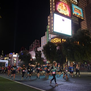 Runners on the Strip