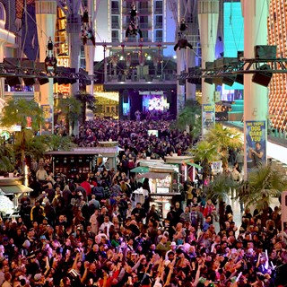 New Year's Eve at the Fremont Street Experience
