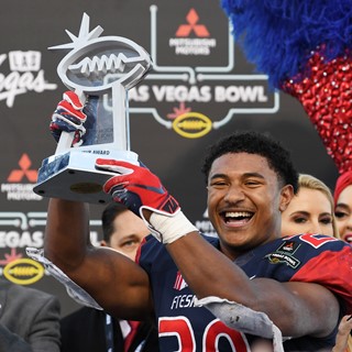 Fresno State running back Ronnie Rivers