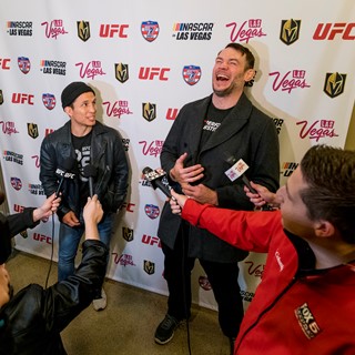 UFC fighters Joseph Benevidez and Forrest Griffin