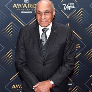 NHL legend and first black player Willie O'Ree