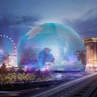 MSG Sphere rendering
