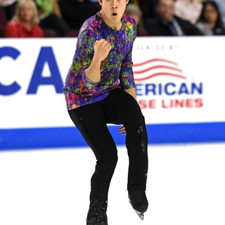 Nathan Chen of the United States performs