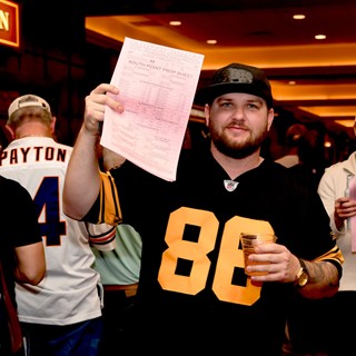 Fans flock to the South Point Hotel & Casino
