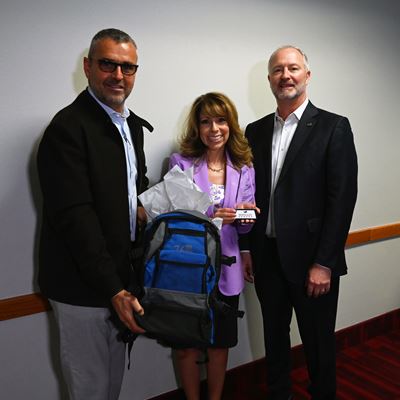 Paola Crow Recognized at LVCVA Board Meeting