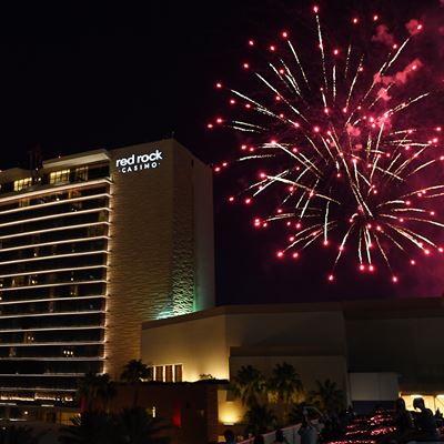 Fireworks at Red Rock Casino Resort Spa