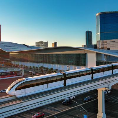 Las Vegas Monorail at West Hall Las Vegas Convention Center