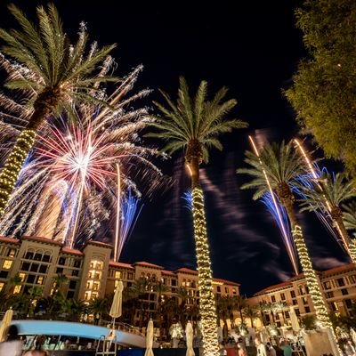 Fireworks at Green Valley Ranch Resort Spa