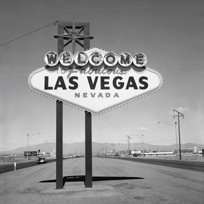 1960 Welcome Sign designed by Betty Willis Credit LVCVA Archive