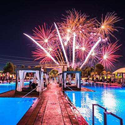 M Resort Spa Casino Fireworks