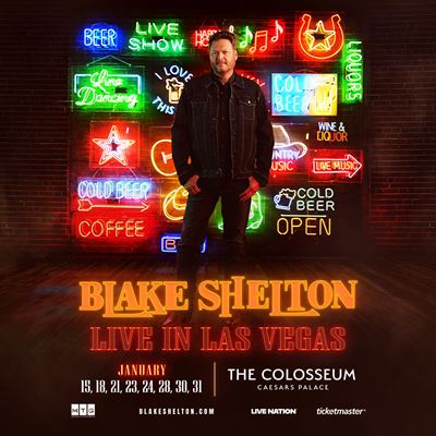 Blake Shelton The Colosseum at Caesars Palace