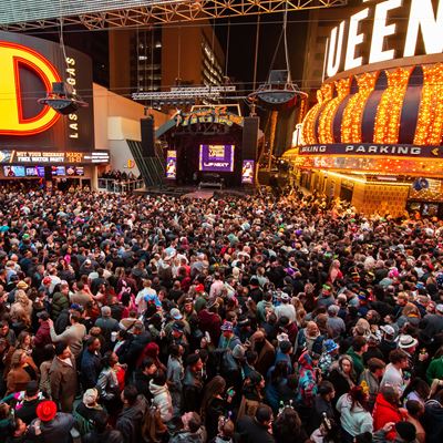 Fremont Street Experience Countdown Under The Canopy