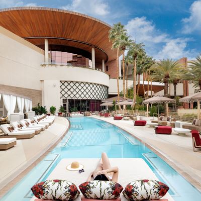 Red Rock Rouge Room Pool and Cabanas