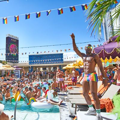 Elevate Pool Party Courtesy of Sahara Las Vegas 2