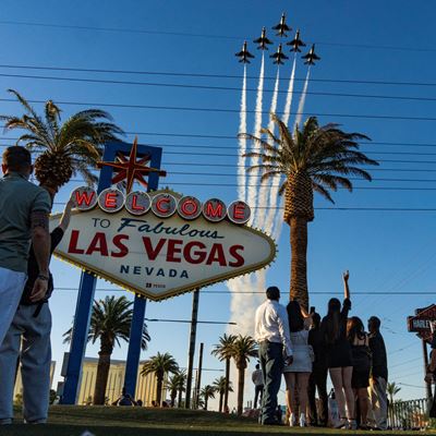 Thunderbirds Flyover LVSign