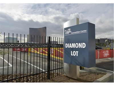 The Diamond Lot at the Las Vegas Convention Center