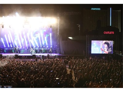 KISS onstage in Laughlin