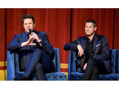 David Miller, left, and Sebastien Izambard of Il Divo
