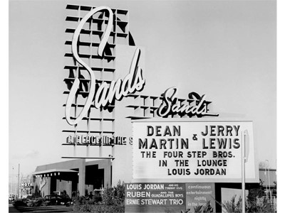 Sands Hotel in Las Vegas marquee