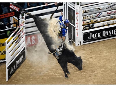 Kaique Pacheco rides out of the shoot on Stunt Man Ray