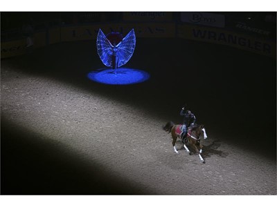 Bull riding season leader Sage Kimzey from Strong City, Utah