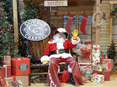 Santa at the Cowboy Christmas