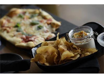 House-made potato chips at Topgolf  Las Vegas
