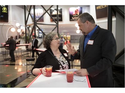 Kat Kersting and her husband Jay Kersting discuss their possible seating choices